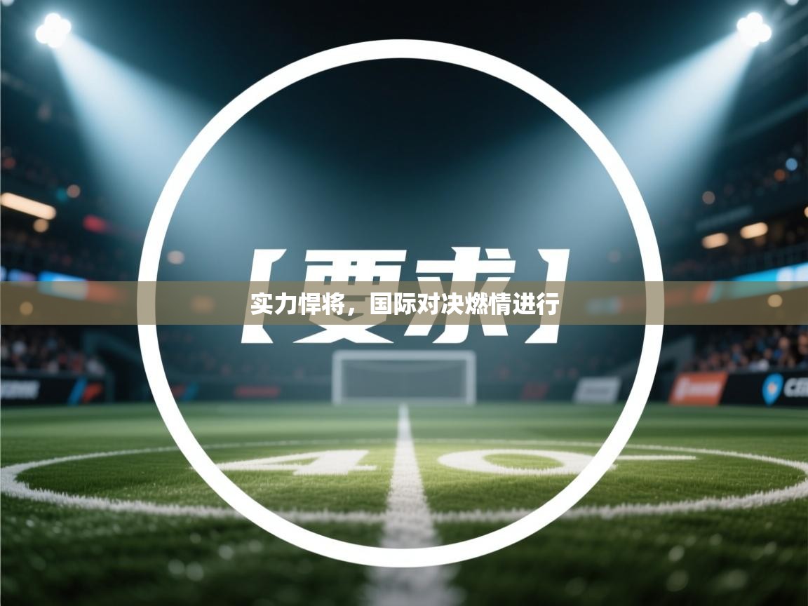 实力悍将,国际对决燃情进行 第1张